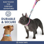 Spark Paws Martingale Dog Collar – Cushioned Slip-On Training Collar, Heavy Duty, Safety-Tested No-Buckle Collar for Medium & Large Dogs - Pastel Icing - D