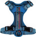 Wilderdog Lightweight Dog Harness with Reflective Straps - Medium - Pacific Blue