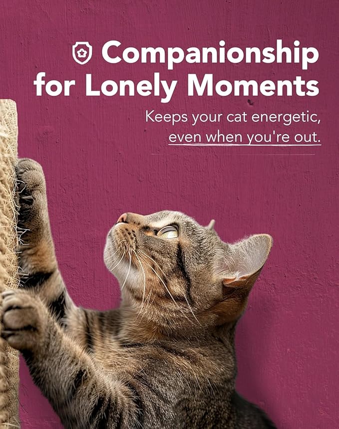 Lukamoo® Cat Scratching Pad, Wall Mounted Scratcher for Indoor Cats (Medium (24'' x 16'')) (Pink Paws)