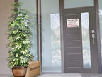 Please Do Not Knock or Ring Doorbell - Leave Package Sign Blank, Write Your Own Delivery Message, 6" x 9" No Rust PVC Will Not Scratch, Easy to Mount w/Included Adhesive, Made in USA by SPRYZZLE