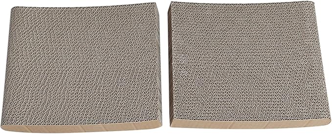 Cat Scratcher Replacement Pads (2pcs Larger-Side Only) for Olurrsia Reversible Cat Scratcher Bed