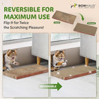 Cat Scratcher Cardboard, Reversible Scratcher, Durable & Long-Lasting, Cat Cardboard Scratcher, Cat Scratching Board, Scratch Pad for Indoor Cats, 8 Pcs, Brown