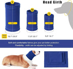 Nanaki Dog Calming Hoodie Quiet Head Cover Sleeves - Ear Covers Hood for Noise Bath, The Grooming and Force Drying Head Protection for Anxiety Relief and Calming Dog Neck and Ear Warmer