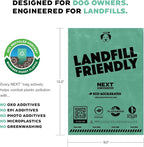 Doggy Do Good Next Pet Waste Bags, Landfill Friendly Recycled Plastic Unscented Dog Poop Bags, Leakproof, Strong, Thick, Earth Friendly for Dogs, 120 Count (120 Bags)
