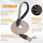 Dog Harness and Leash Set, No Pull Saddle Style Pet Harness, Breathable Mesh Adjustable Reflective Dog Vest for Dogs and Cat Medium Small Harness 2 D-Rings (Orange, S)