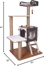 Cat Tree, Condo, House, Tower (Large)