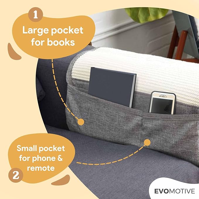 Cat Couch Protector, Fits on Either Arm Rest, Cat Scratch Furniture Protector