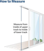 PetSafe Sliding Glass Pet Door - No-Cut DIY Install Doggy Door for Renters - Aluminum Frame - Adjustable Height 75 7/8" to 80 11/16" - Ideal for Large Dogs Up to 130 lb - Bronze