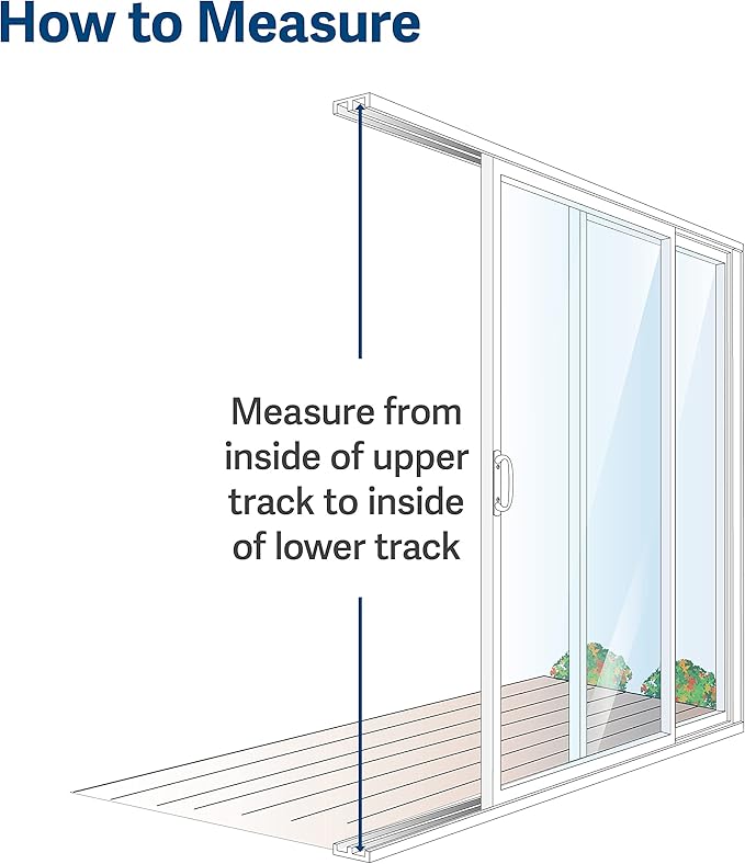 PetSafe Sliding Glass Pet Door - No-Cut DIY Install Doggy Door for Renters - Aluminum Frame - Adjustable Height 75 7/8" to 80 11/16" - Ideal for Large Dogs Up to 130 lb - Bronze