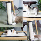 Cat Scratcher Mat Natural Sisal Scratch Couch Cover Furniture Protector Scratching Mat for Sofa Cat Scratch Pad Rug for Grinding