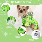 Dog Pajamas Pjs Spring Summer Dog Clothes for Small Dogs Girl Boy, Soft Stretchy Tiny Chihuahua Yorkie Puppy Clothes Doggie Onesies Cat Pet Jammies Outfit, Lemon, M