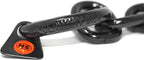 Dogline Herm Sprenger Black Stainless Steel Short Link Fur Saver Training Collar No-Pull Slip Chain for all Dogs Easy Control Made in Germany