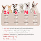 PUPTECK Print Dog Spring Dress Pet Costumes Apparel with Cute Bowtie Puppy Clothes Outfit, Heart, XS