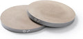 Necoichi Cat Scratcher Bowl Replacement for Indoor Cats - Cat Scratching Lounger with Reversible Usability and Extra Comfort for Lounge, Cardboard Bed Couch / (XL, Hologram Gray)