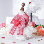 Furbabycare® Elegant Sweet Fashion Puppy Dog Blingbling Princess Skirt Pet Dog Lace Cake Camisole Tutu Dress I-red X-Small