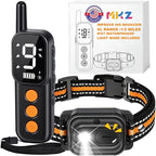 Dogs Training Collar with Remote 3300FT Dog Training Collar IPX7 Waterproof Rechargeable Safe Shock Collar for All Breed Dogs with Beep, Vibration, Safety Shock, Security Lock 10-120 lbs