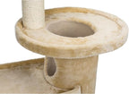 TRIXIE Pet Products Oviedo Cat Tree (Beige) Large (11 x 19 x 41 in.)