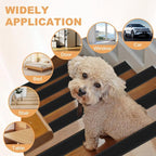 Dog Cat Scratching Window Sill Protector, Self-Adhesive Anti-Scratch Guard for Walls, Furniture - Slip Resistant Pet Shield