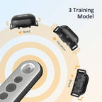 PATPET Dog Training Collar with Remote - Electric Dog Shock Collars for Small Medium Large Dogs, 3 Adjustable Safe Modes Rechargeable Waterproof E Collar for Dogs (8-120 lbs)