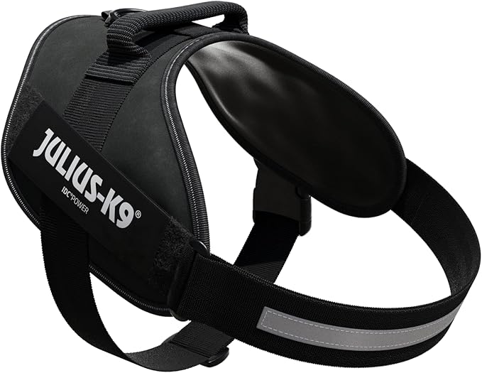 Julius-K9, 16IDC-P-2, IDC Powerharness, Dog Harness, Size: 2, Black