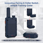 Dog Training Collar 2 Dogs (20-140 Lbs) - 4200FT Dog Training Collar with Remote, 4 Powerful Modes with 119 Training Levels Rechargeable Electric Dog Collar for Large Dogs