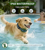 Shock Collar for Dogs, 4200FT Dog Training Collar with Remote for 15-120lbs Small Medium Large Dog, IP68 Waterproof Rechargeable E Collar with 3 Training Modes: Beep, Vibration, Safe Shock（Green）