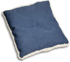 Best Pet Supplies Cat Bed for Indoor Cat, Domed Tent House with Removable Pillow, Covered Cat Cave for Small Dog, Puppies and All Breeds of Cats - Navy, 19 x 19 x H:19"