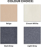 Cat Scratch Mat,Furniture Protector, 39.3"x15.8" Trimmable Self-Adhesive Cats Scratch Carpet, DIY Climb Cat Scratch Mat for Couch Furniture or Wall Protector (Light Grey)