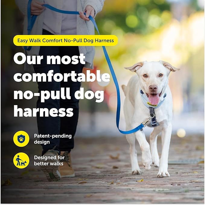 PetSafe Easy Walk Comfort No-Pull Dog Harness - Better Walk Training Harness - Full Body Padded Design - Durable Fabric - 5 Point Adjustable Fit - Everyday Leash Training - Pink - X-Small