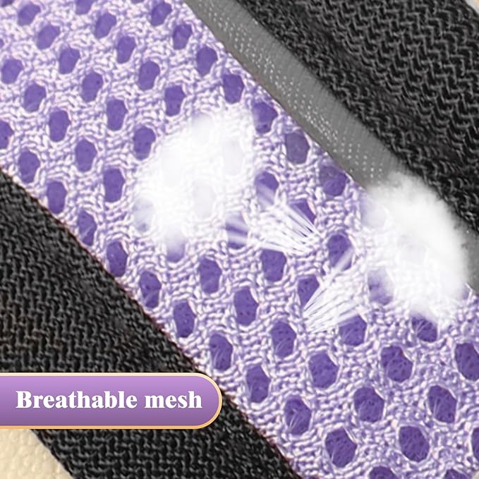 YIMEIS Dog Harness and Leash Set, No Pull Soft Mesh Pet Harness, Reflective Adjustable Puppy Vest for Small Medium Large Dogs, Cats (Taro Purple, Small (Pack of 1)