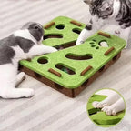 2026 New Cat Nail File Enrichment Box,Cat Scratch Puzzle Enrichment Box,Interactive Cats Toy with 3 Bell Balls for Indoor Cats Self Play,Encourages Hunting Instincts (C)