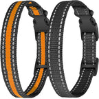 aikko Replacement Strap Dog Collar with Buckle Adjustable Safety Durable Nylon Pet Collars, fit for Most of Dog Training Shock Bark Fence Electronic Collar Receiver Accessories