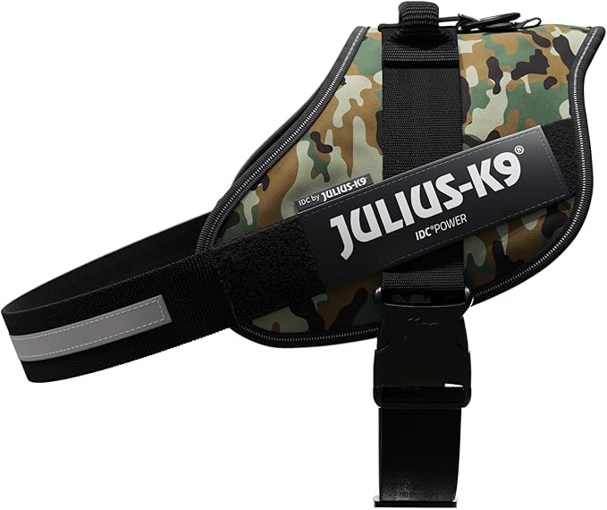 Julius-K9, 16IDC-C-4, IDC Powerharness, Dog Harness, Size: 4, Camouflage