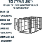 Orthopedic Dog House 2.0 - Outdoor Waterproof Dog Shelter w/Porch - Scratch Proof Indoor Pet House w/Egg-Crate Foam - Ideal for Medium Breeds & Fits 30-Inch Crate - 29"x18", Moonstone