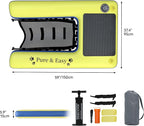 YITAHOME Large Dog Water Ramp Inflatable Dog Floating Ladder Up to 200 Pounds, with Pump/Rope/Repair Kit, Dog Floats for Pool Lakes Boats Docks