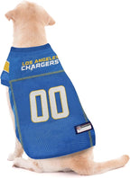 Pets First NFL Los Angeles Chargers Dog Jersey, Size Medium, Football Shirt Costume for Pet, Dog Sports T-Shirt, NFL Team Clothing for Cats, Licensed Pet Apparel Available in 7 Sizes and 32 Teams