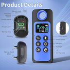 Dog Training Collar with 4 Training Modes, 4900Ft Remote Electronic Dog Shock Collar, Electric Shock Collar for Small Medium Large Dogs