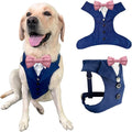 AVERYDAY Dog Tuxedo for Wedding Outfit, Dog Suit and Tie Costumes for Birthday, Halloween, Cosplay, Christmas Party, Pet Formal Wear with Bowtie, Tux for Medium Large Dogs, Bulldog, Labrador, Husky
