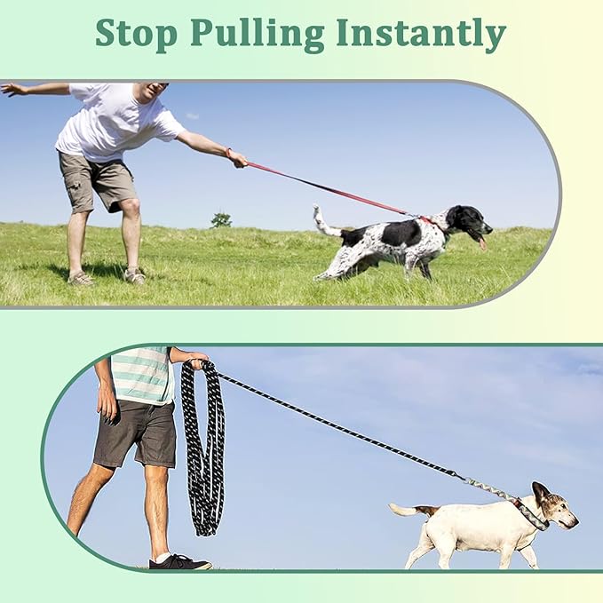 Mayerzon Martingale Dog Prong Collar for Pulling, Personalized Vintage Slip Pinch Collar with Buckle for Large Medium Small Dogs for Walking Training and Festivals(L, Vintage)