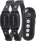 Premier Pet Dog Shock Collar - Safe Behavior Training - 1000ft Long Range Training Shock Collar with Remote - Waterproof Rechargeable Design - 3 Modes - 16 Levels of Static Stimulation - 2 Collars