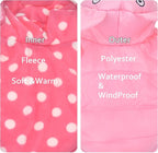 FLAdorepet Pink Pig Dog Costume,Halloween Holiday Pet Dog Piglet Outfits,Winter Coat Snowsuit Clothes for for Small Medium Large Dogs(Pig, 6XL)