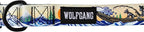 Wolfgang Heavy Duty, Adjustable Dog Collar with Quick Release Nylon Buckle for Walking & Training, MountainWave Print, Small