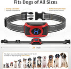 2 Pack No Shock Vibration Bark Collar for Large & Medium Dogs - Safe & Humane Dog Bark Collar with Beep & Vibration, 3 Adjustable Sensitivity Levels, 100% IPX7 Waterproof Dog Training Collar