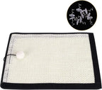 Cat Scratcher Mat Natural Sisal Scratch Couch Cover Furniture Protector Scratching Mat for Sofa Cat Scratch Pad Rug for Grinding