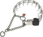 Herm Sprenger Prong Collar with Quick Release ClicLock Buckle for Small Medium Dogs Stainless Steel No Pull Collar | Pinch Collar for Dog Training Made in Germany (16in x 2.25mm)