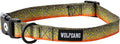 Wolfgang Heavy Duty, Adjustable Dog Collar with Quick Release Nylon Buckle for Walking & Training, BrookTrout Print, Small