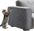 Cat Scratch Furniture Protector,Couch Protector from Cat Claws,Cat Couch Scratcher,Adhesive Cuttable Kitten Scratch for DIY Climbing,Suitable for Sofa,Wall,Door,Table Legs (Dark Gray, 39.3x15.7in)