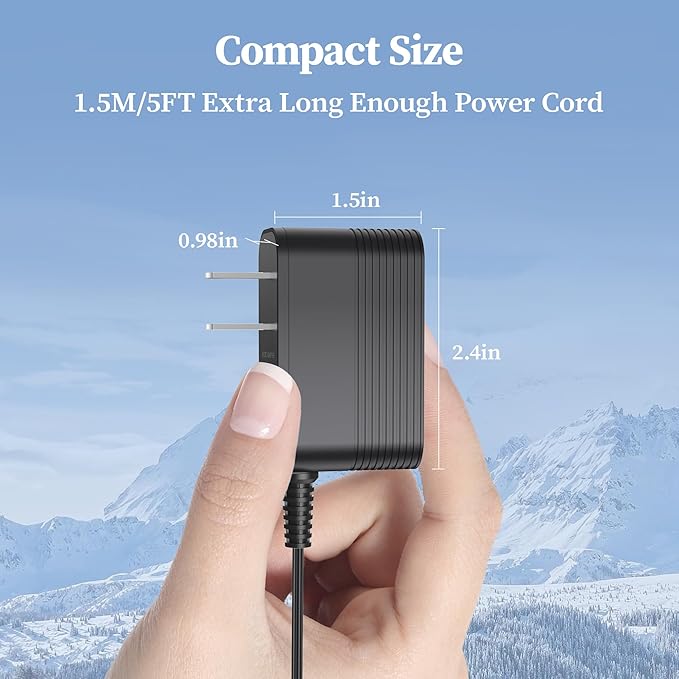 5V Charger for Dogtra Remote Training Collars Power Cord Replacement for Dogtra 200C 202C 280C 282C YS300 YS600 iQ Series Remote Training E-Collar Adapter
