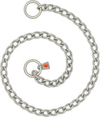 Herm Sprenger - Matt Stainless Steel Scratch Resistant Dog Training Collar - Round Links Slip Chain - Small Medium Large Dogs - Professional Training Collar - Made in Germany (22 inches (55 cm))
