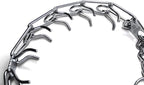 Herm Sprenger Prong Dog Training Collar with Quick Release Ultra-Plus Chrome Plated Steel Pet Pinch Collar for Dogs Anti Pull Training Collar 3mm x 21-22in Medium